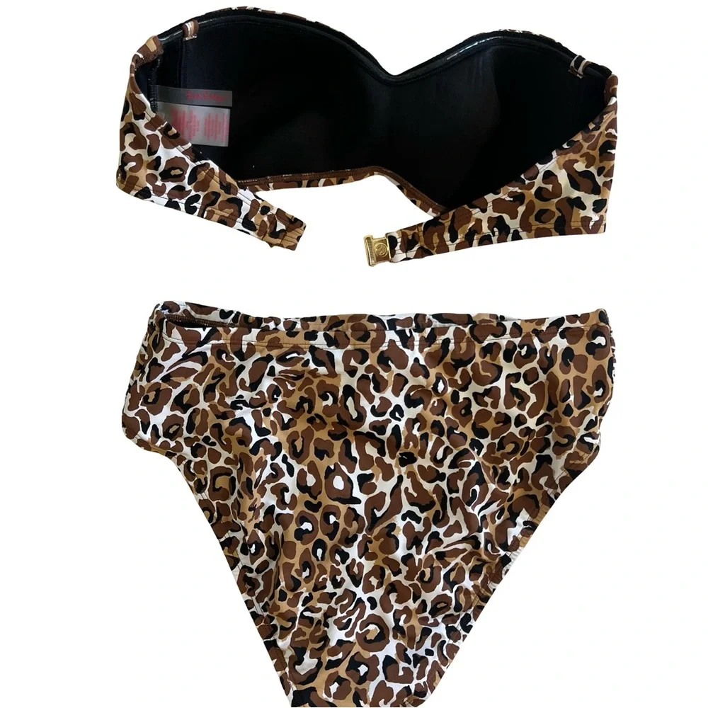 Lilly Pulitzer Spessa Top Chocolate Onyx My Favorite Spot Valyn High Rise Bottom - Picture 8 of 11